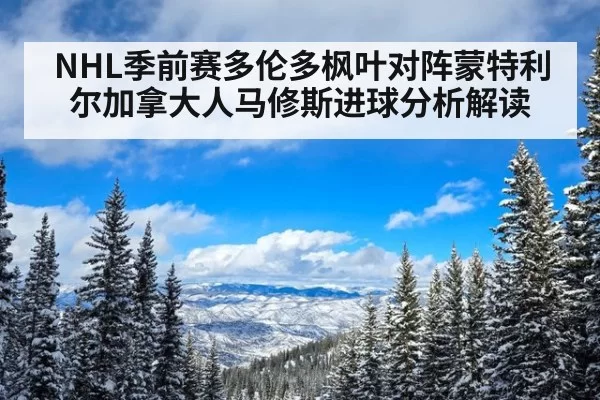 NHL季前赛多伦多枫叶对阵蒙特利尔加拿大人马修斯进球分析解读